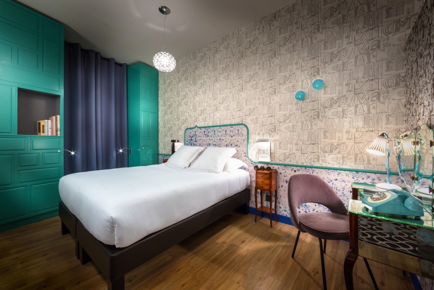 巴黎彩色艺术酒店“红蜡笔”-8