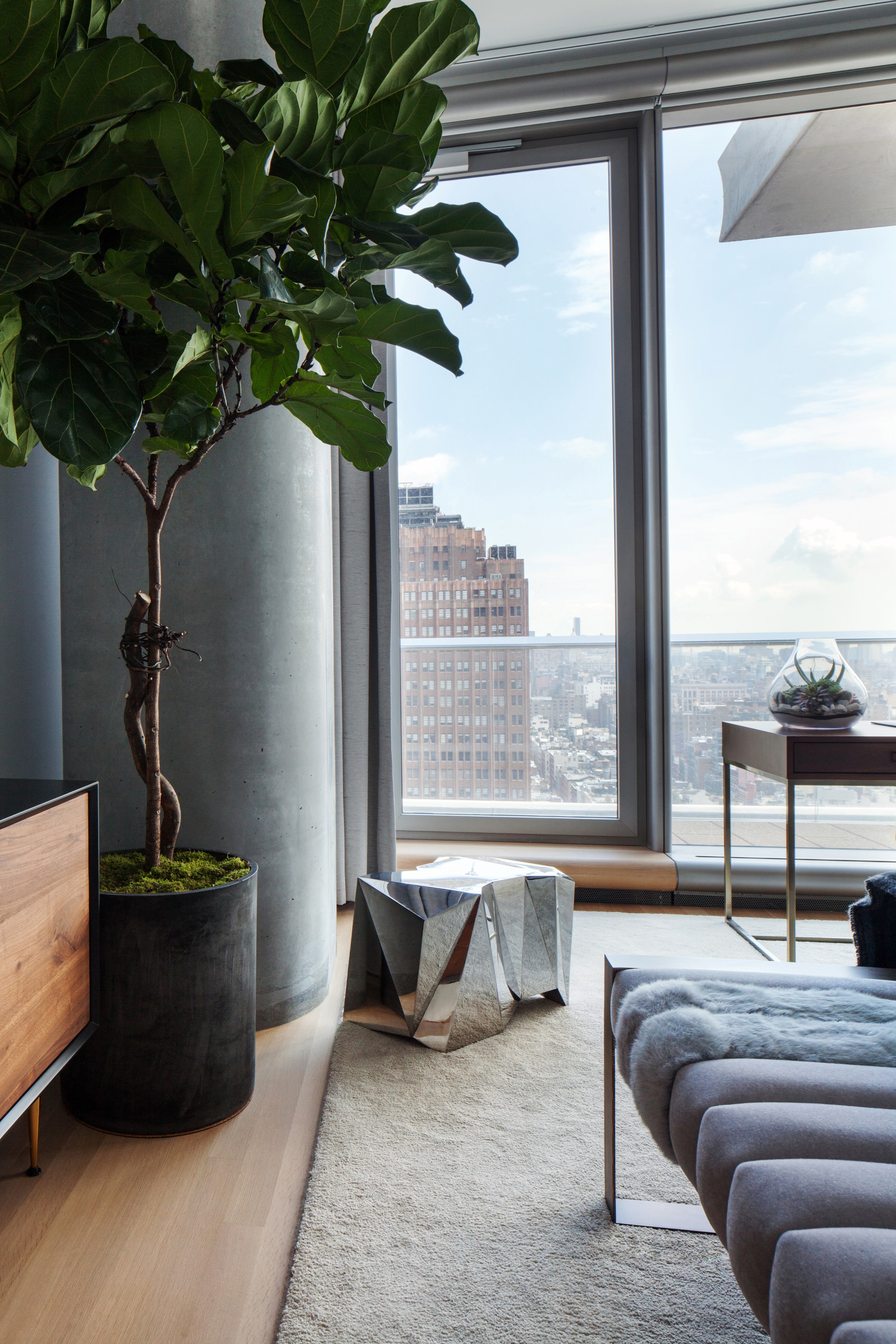 曼哈顿“Jenga 大楼”的温馨家庭公寓设计-10