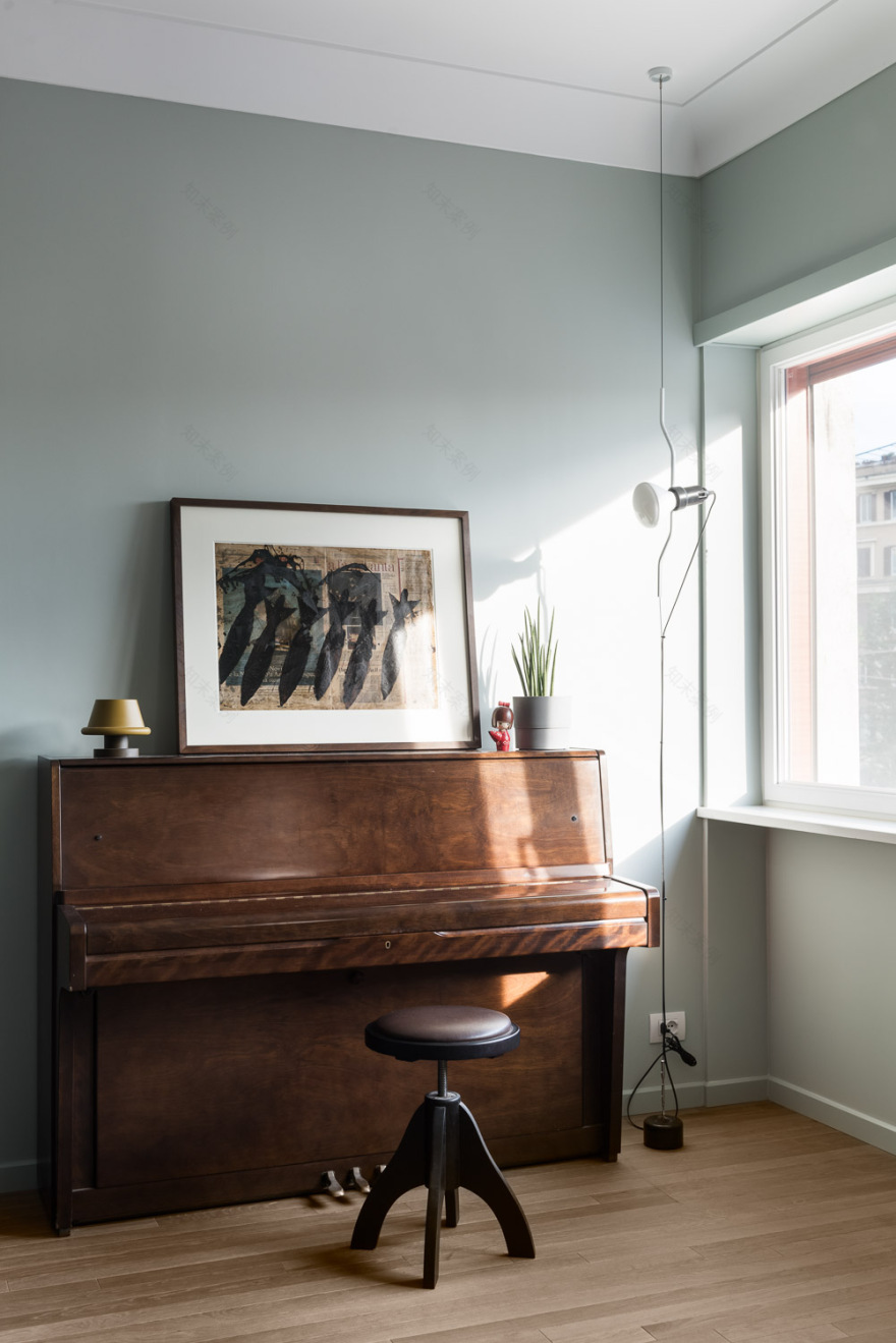 罗马 Prati 公寓绿色翻新,节能舒适空间-14