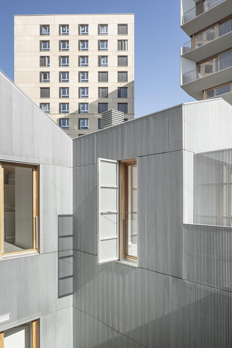 巴黎统一和谐低层区与高度多样高层区的住宅设计丨法国巴黎-23