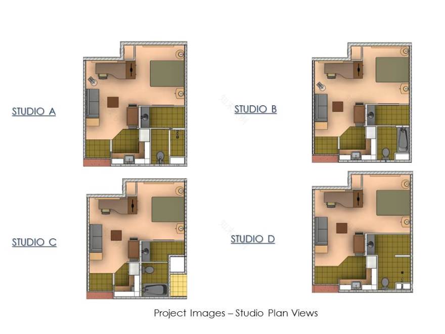 加州智能公寓建筑 BIM 建模 | 协调无误的碰撞自由设计-6