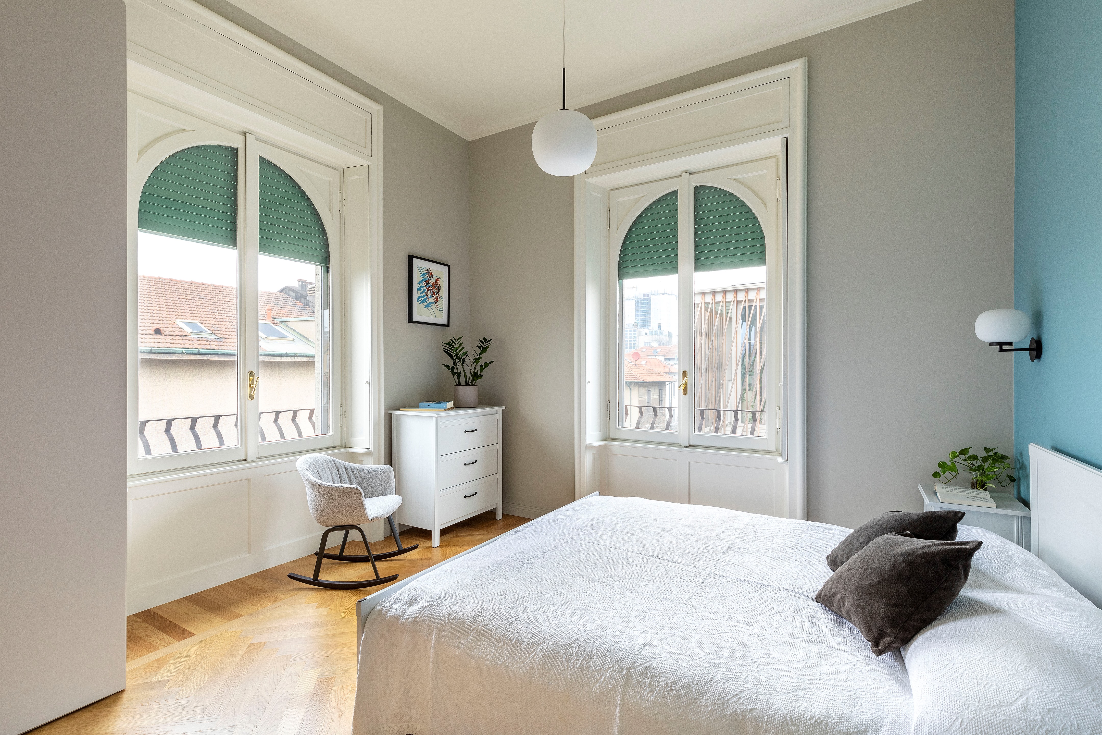 米兰历史公寓中的现代经典新诠释-22