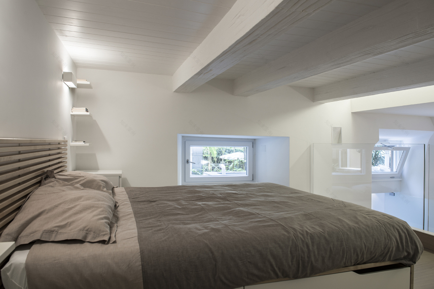 罗马历史建筑中的现代室内设计实验-7