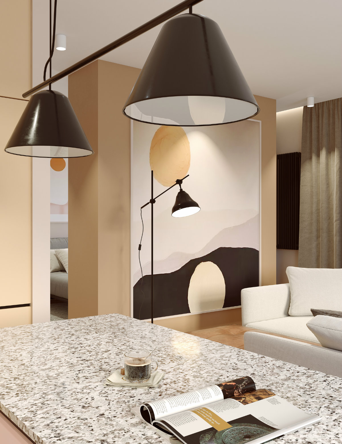 马腾室内设计联盟商业写实课程案例 | 亨利贞设计作品赏析-1