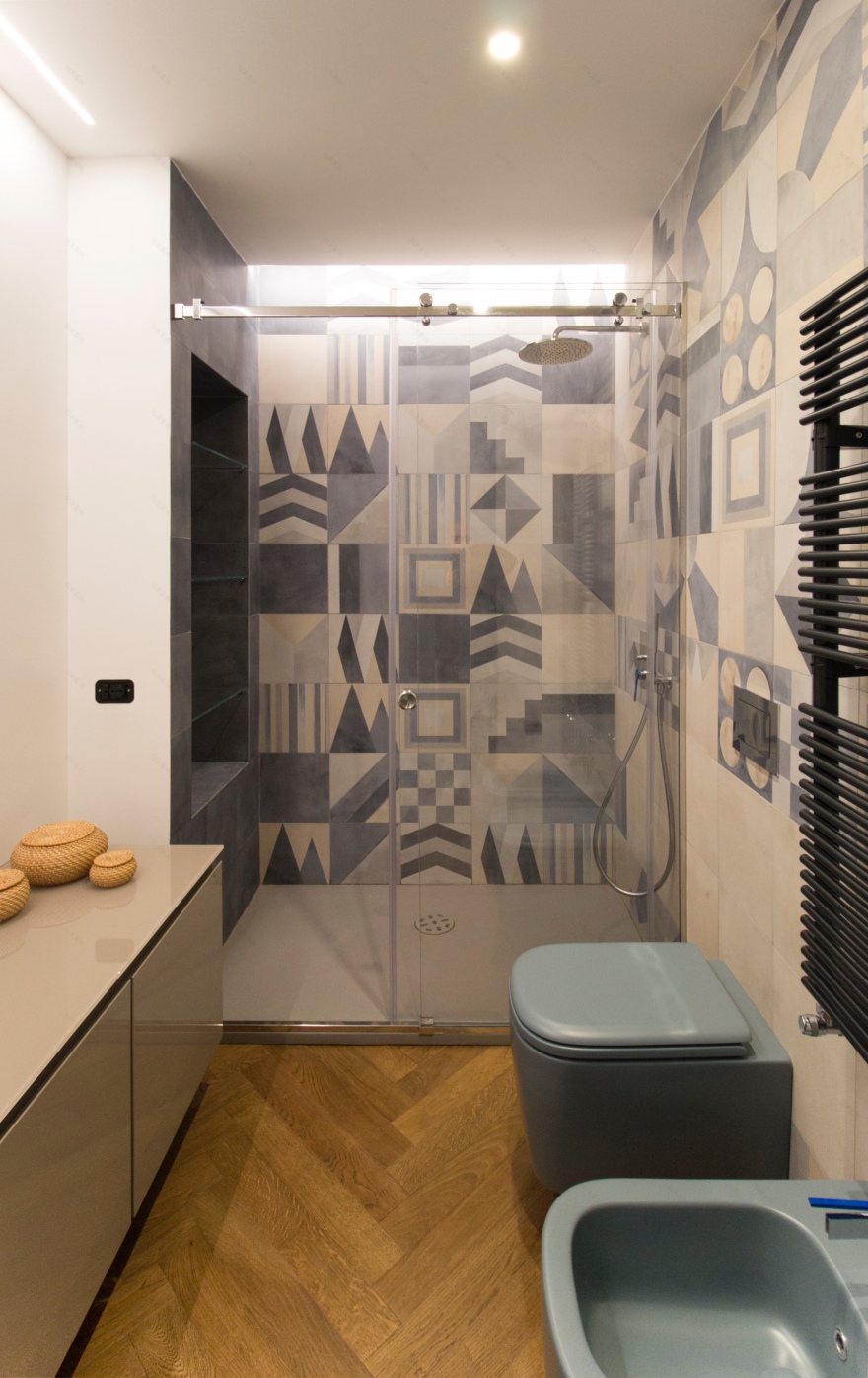 Palermo 中心家庭公寓,明亮通风的现代空间-9