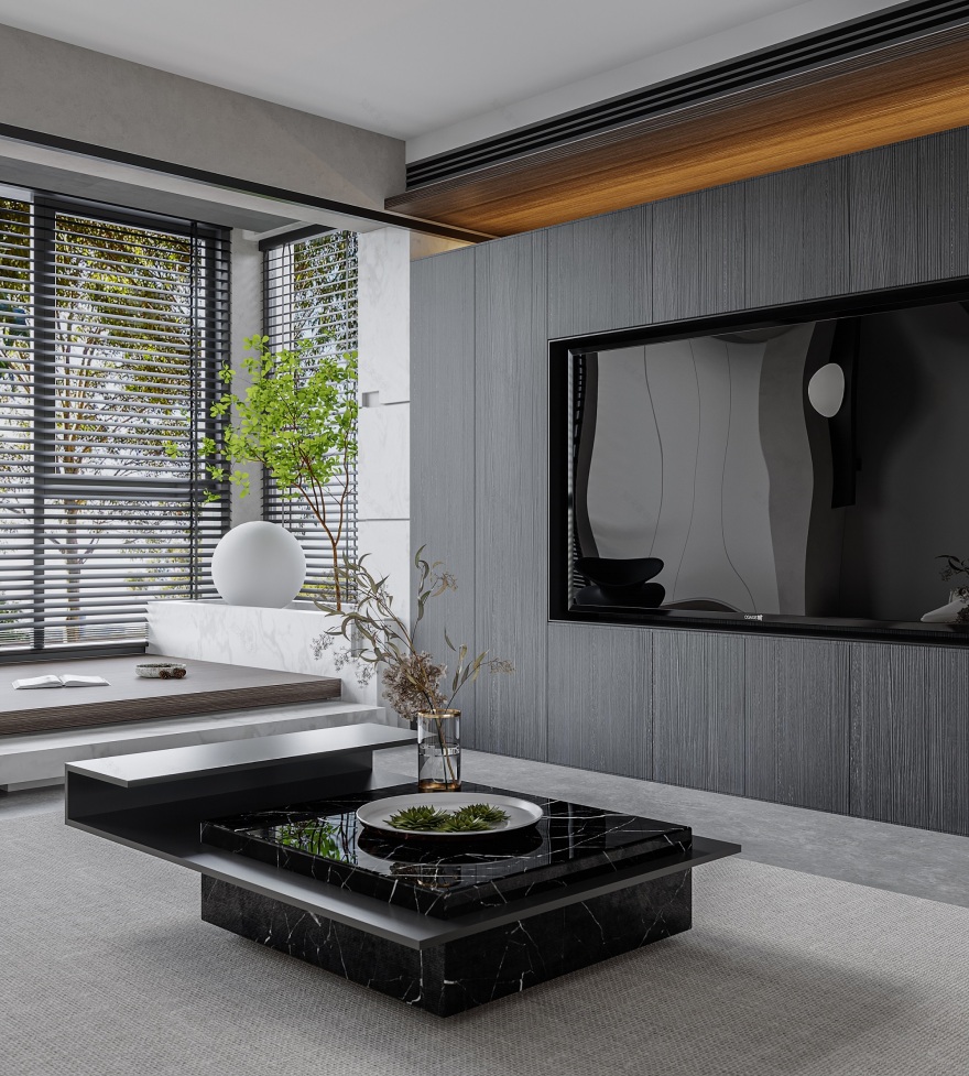 慢活温煦的灰度空间-13