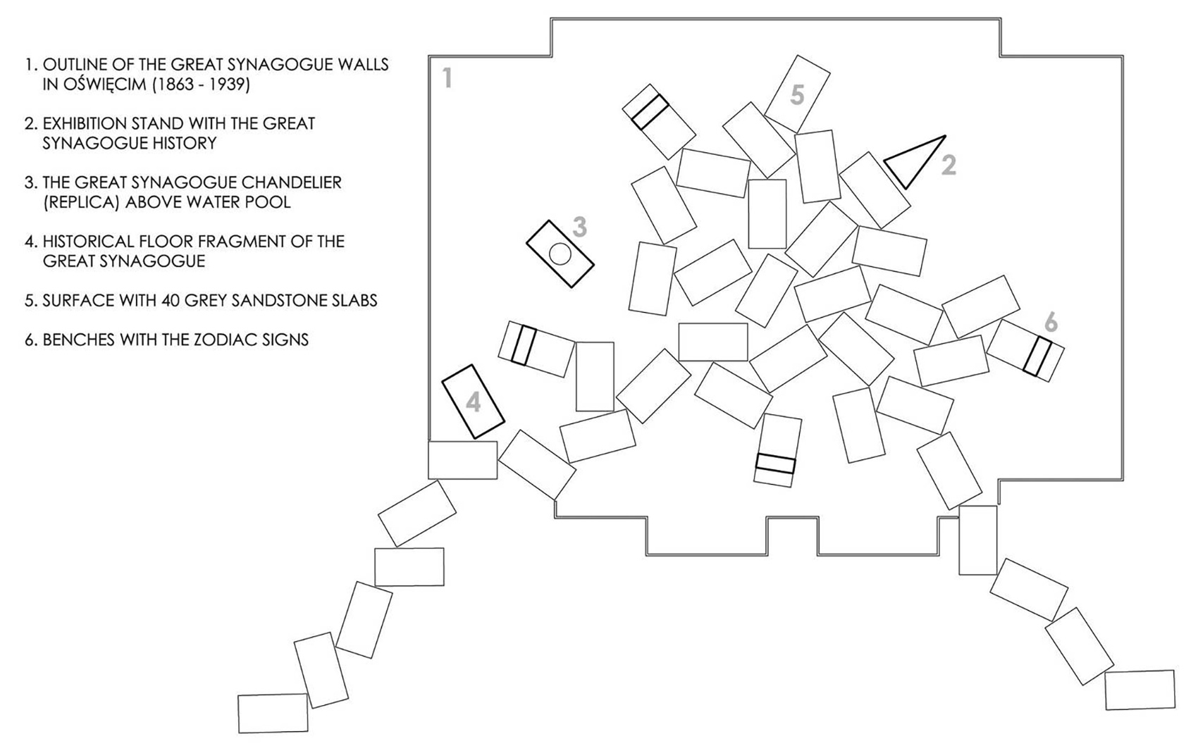 奥斯维辛犹太教堂纪念公园丨波兰华沙丨NArchitekTURA-7