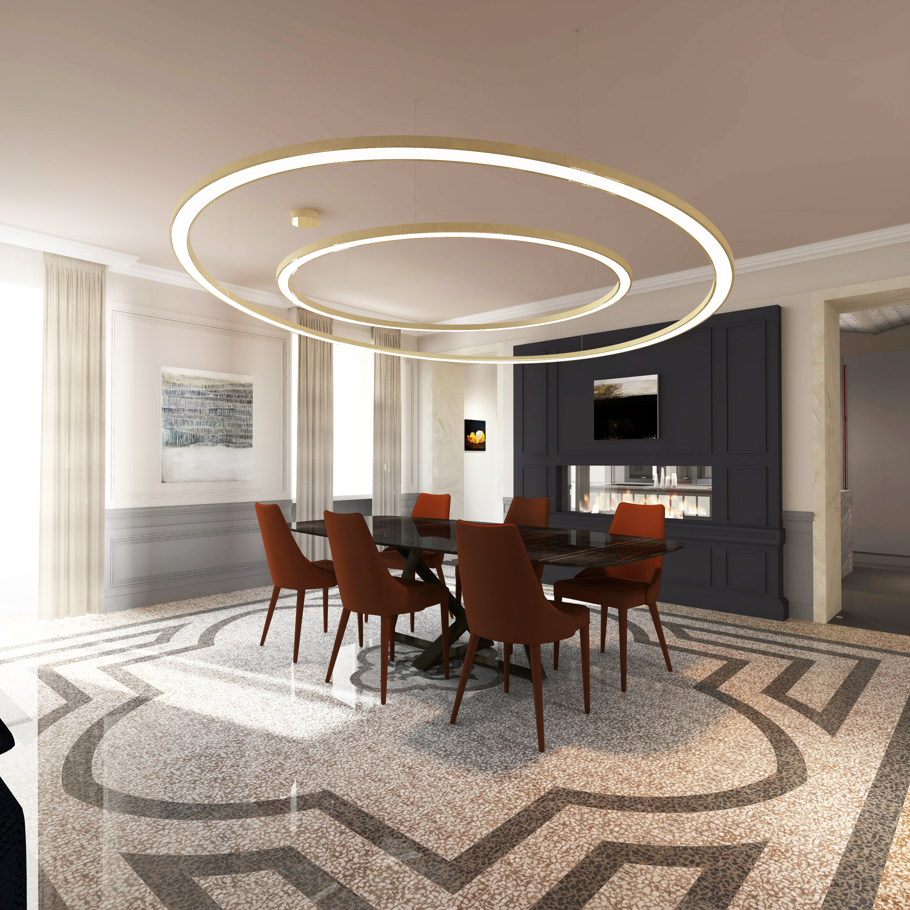 18 世纪意大利公寓的重生 | Casa MO 的精美室内设计-10