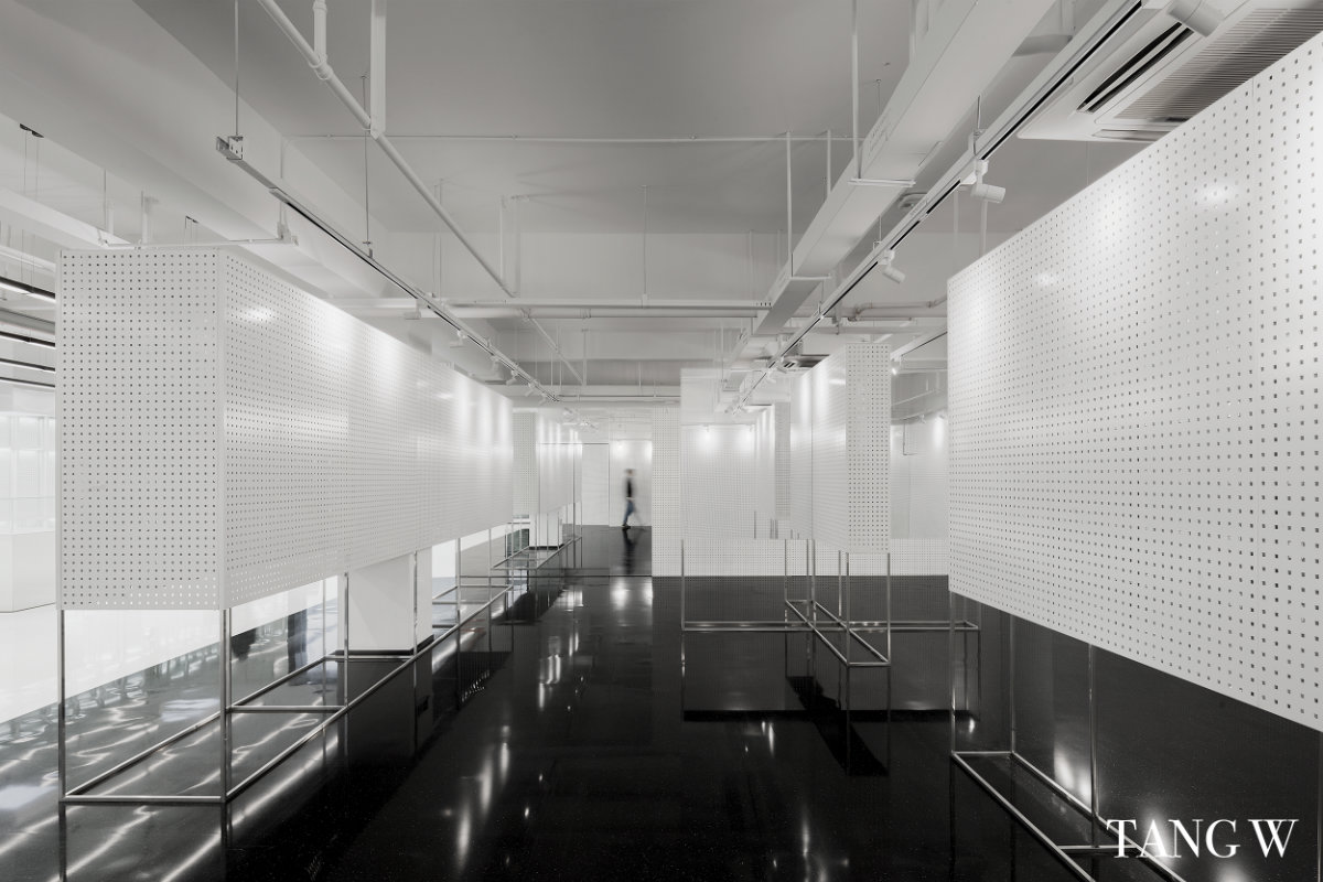 杭州禾赛光电现代展厅办公空间设计-15