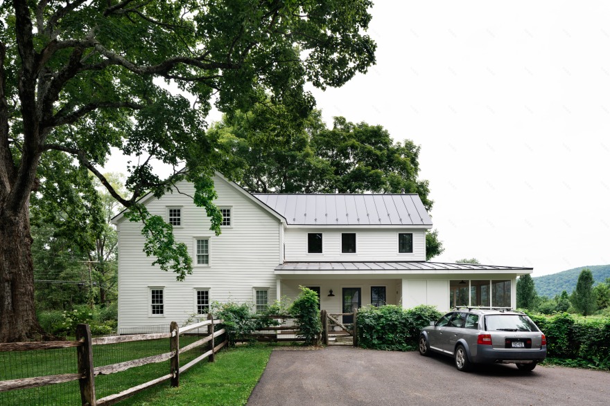 田园牧歌 · 200 年历史农舍的现代重生丨美国纽约-13