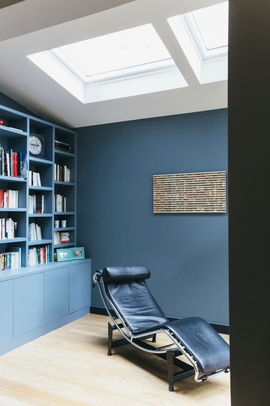 巴黎郊区百年别墅的现代重生-4