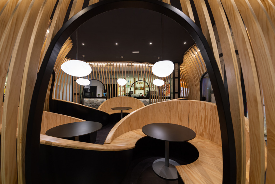 韩式餐厅"Mandu Muelle"打造温馨空间-3