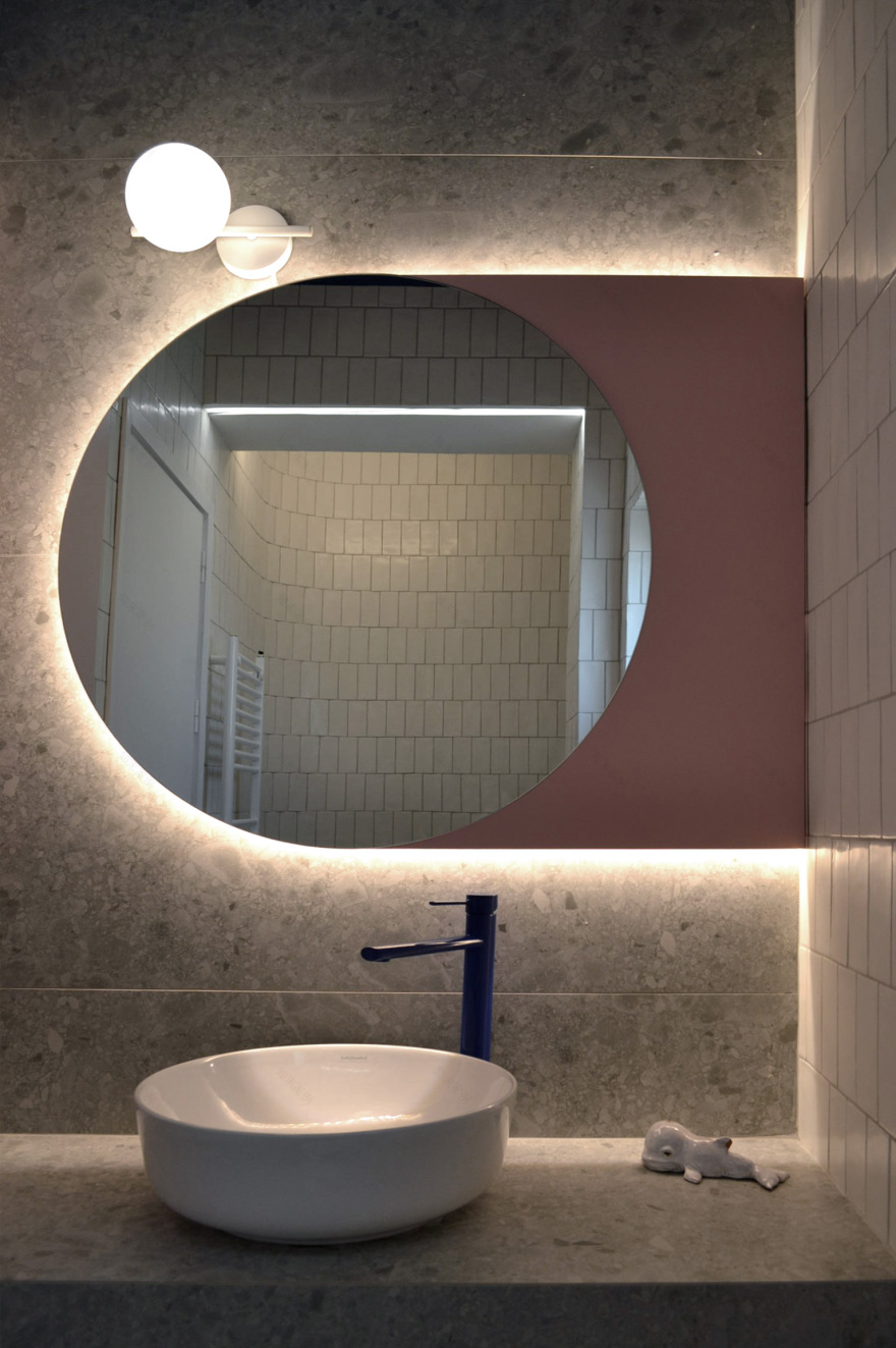 活力色彩的雅典浴室翻新设计-3