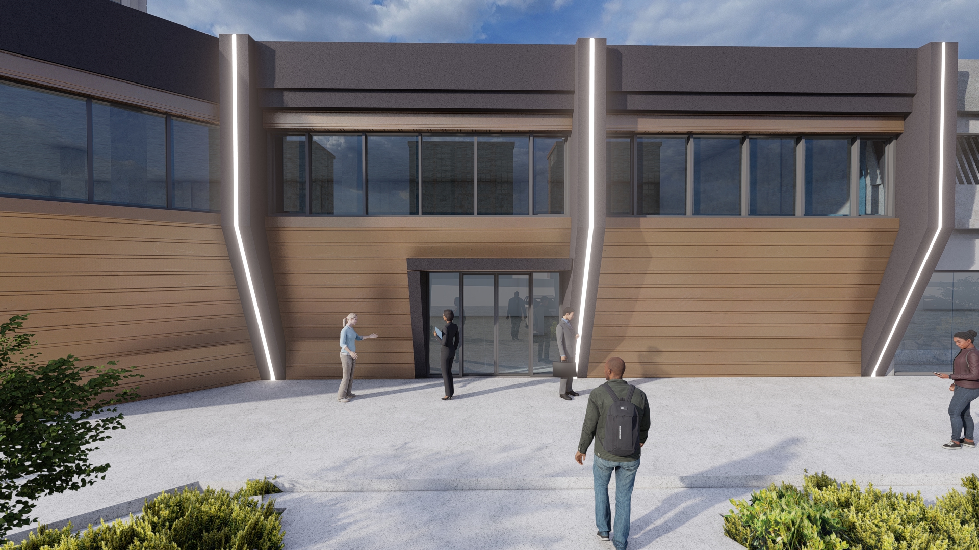 1978 年建筑翻新，打造商业适用的立面设计-23