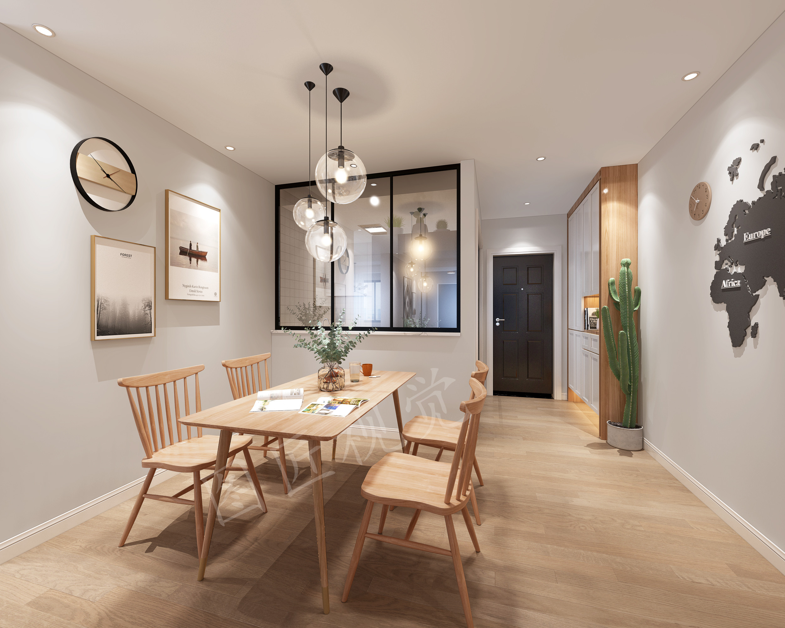 现代风格镜头下的客厅-7