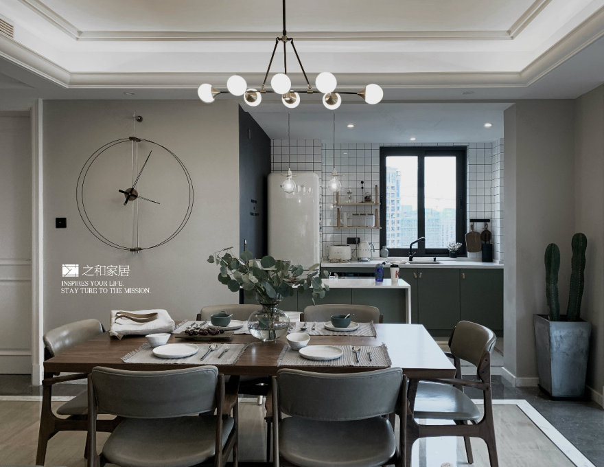 杭州钱江御府混搭风平层设计,打造果然之家-82