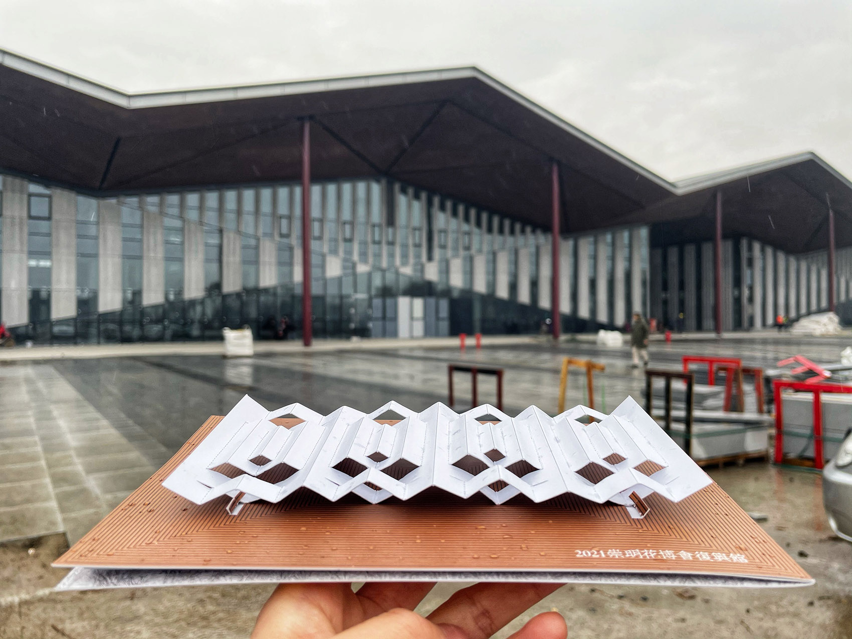 第十届中国花博会复兴馆，上海/新中国风：融入中国传统折纸概念-55