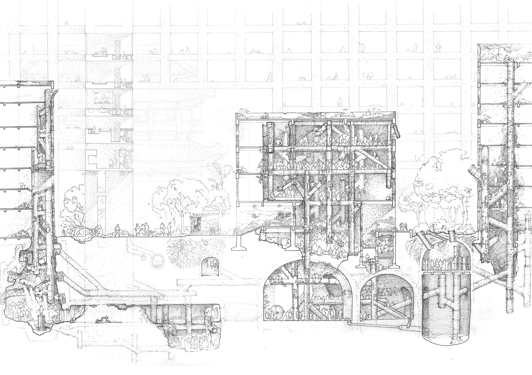 建筑师的绘本：设计的另一种表达方式/精选用插画/漫画的方式表达建筑的案例-8