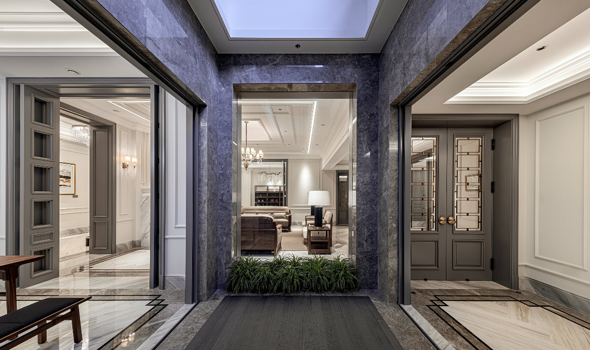 郑陈顺丨翔辉花园别墅 | 品川别墅设计-38