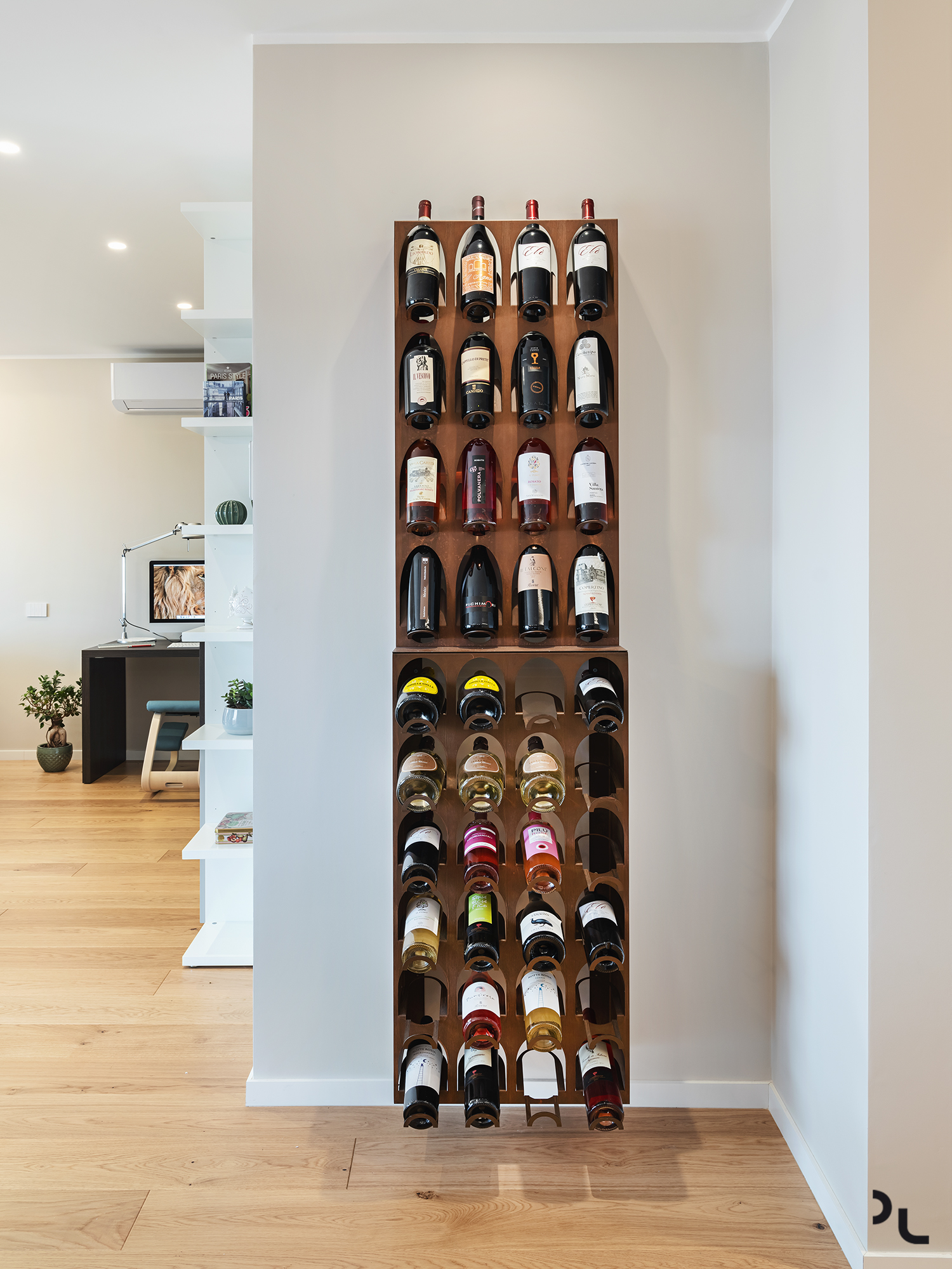 巴里城市气息 | 90 平米旧公寓的现代重生-8