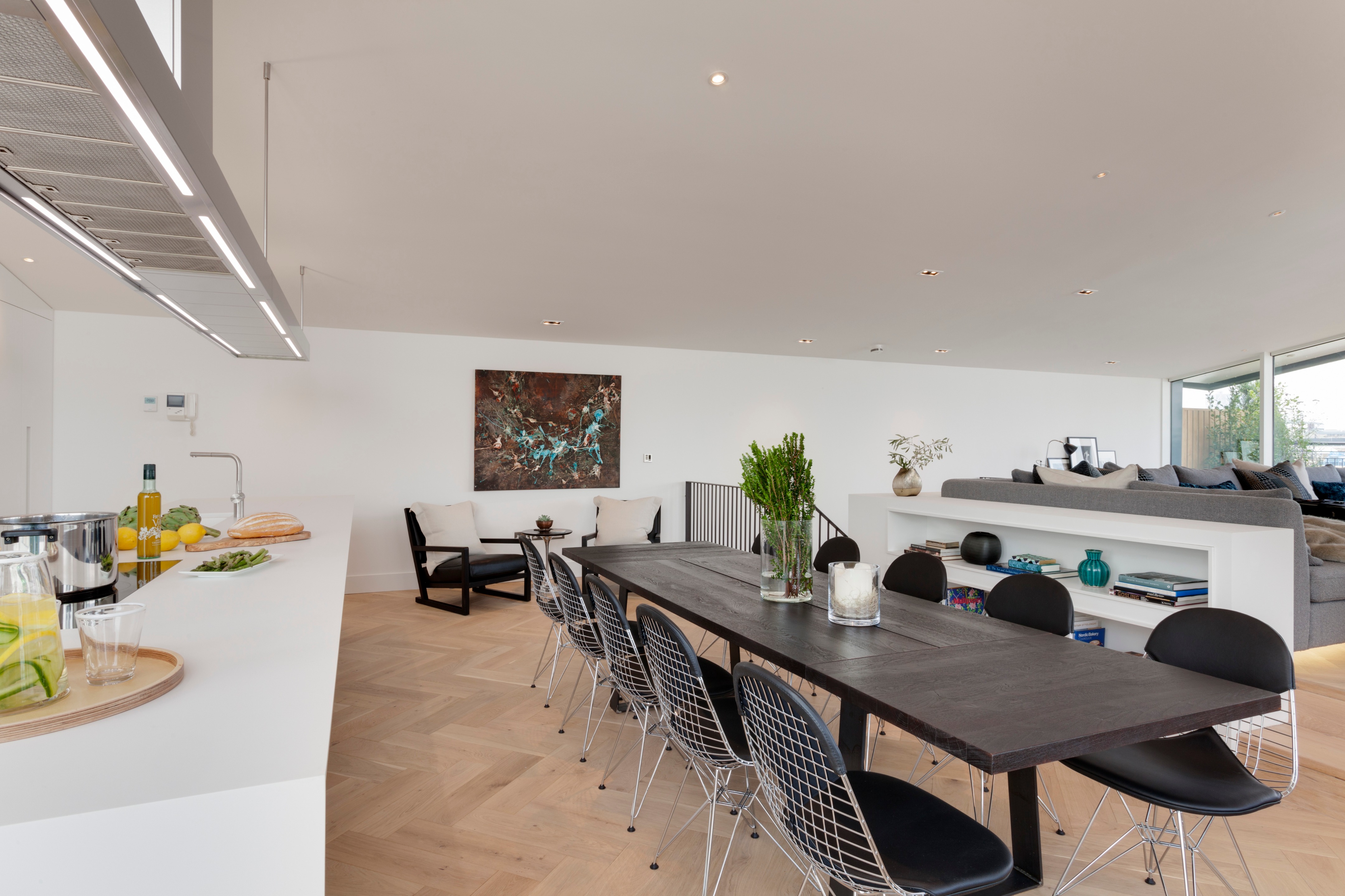 伦敦 BERMONDSEY WALL 二层复式公寓，FORMstudio 打造惊艳河畔景观空间-8