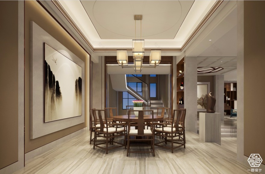 中式餐厅设计-16