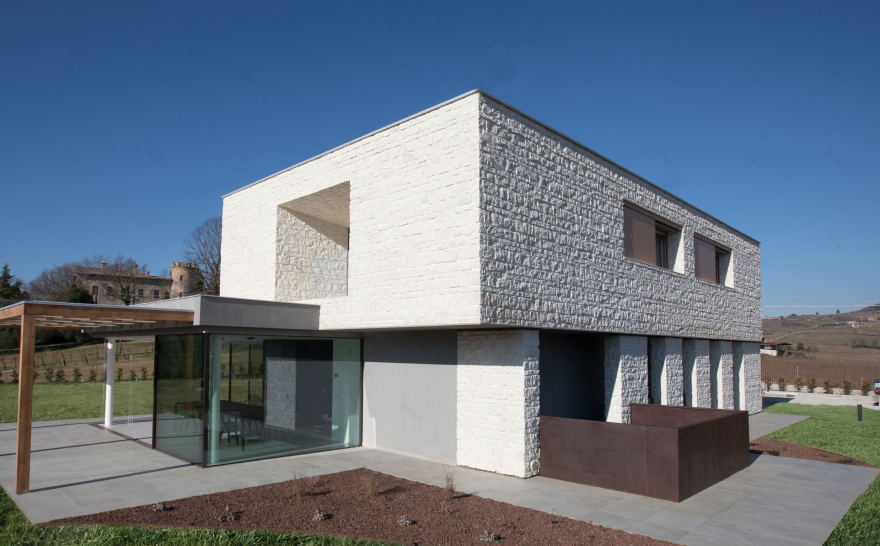 意大利乡村别墅 MK,融入自然的纯净设计-5