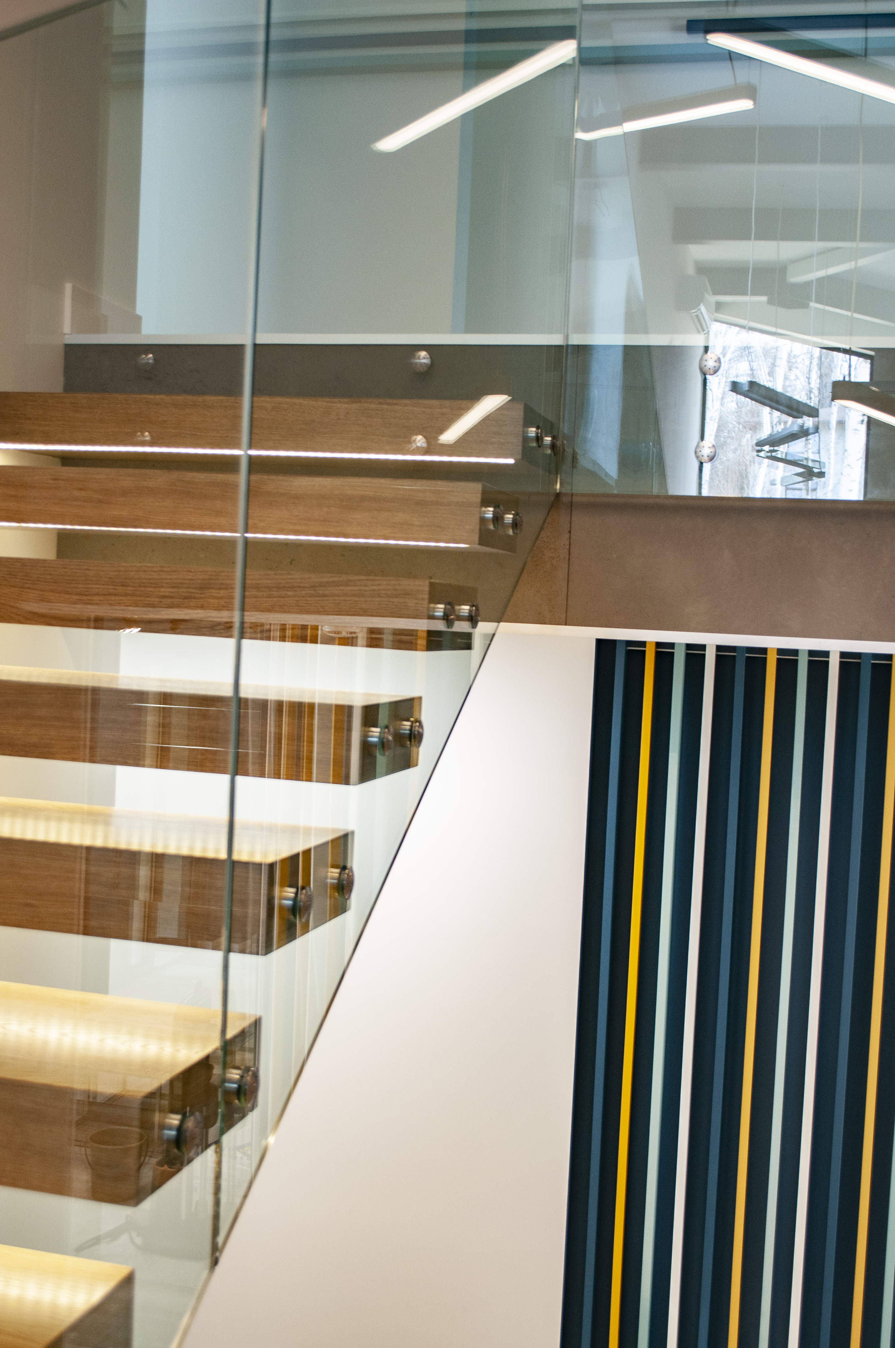 Stairway in modern house-5