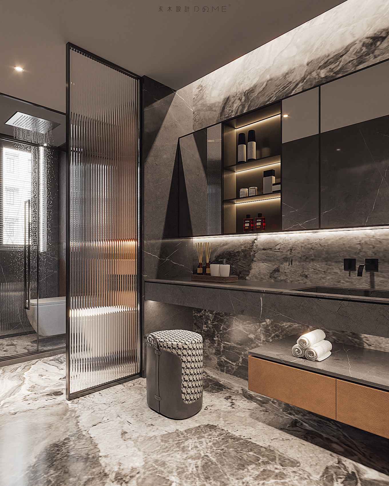 TOMO東木筑造丨别墅丨东木设计 丨 283㎡ 4室2厅，远离喧嚣融入质感生活-22