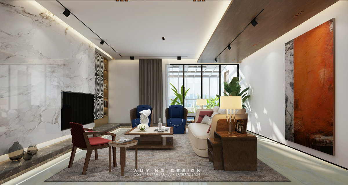 室内家装效果图展示丨中国芜湖丨芜湖無影设计表现-18