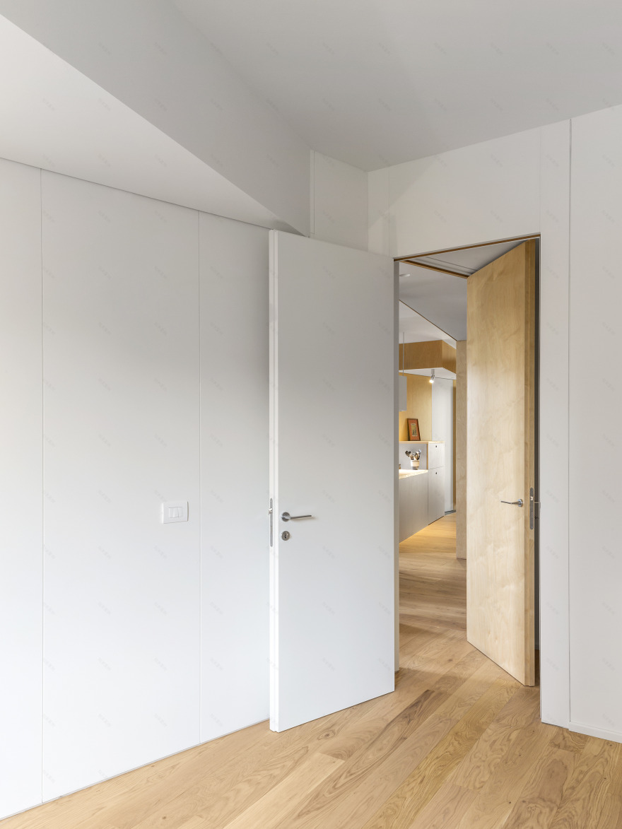 意式轻盈木质气球框架公寓-11