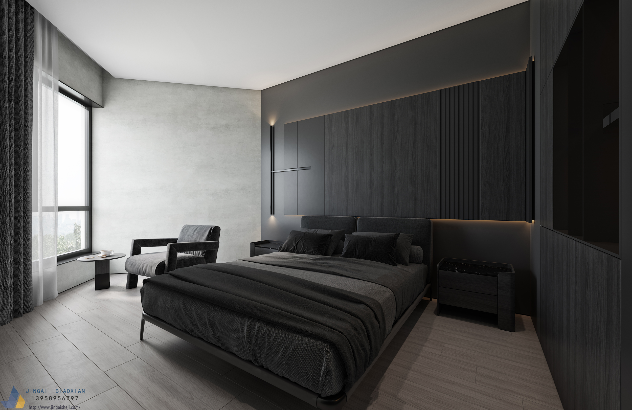 黑白灰演绎经典极简-9