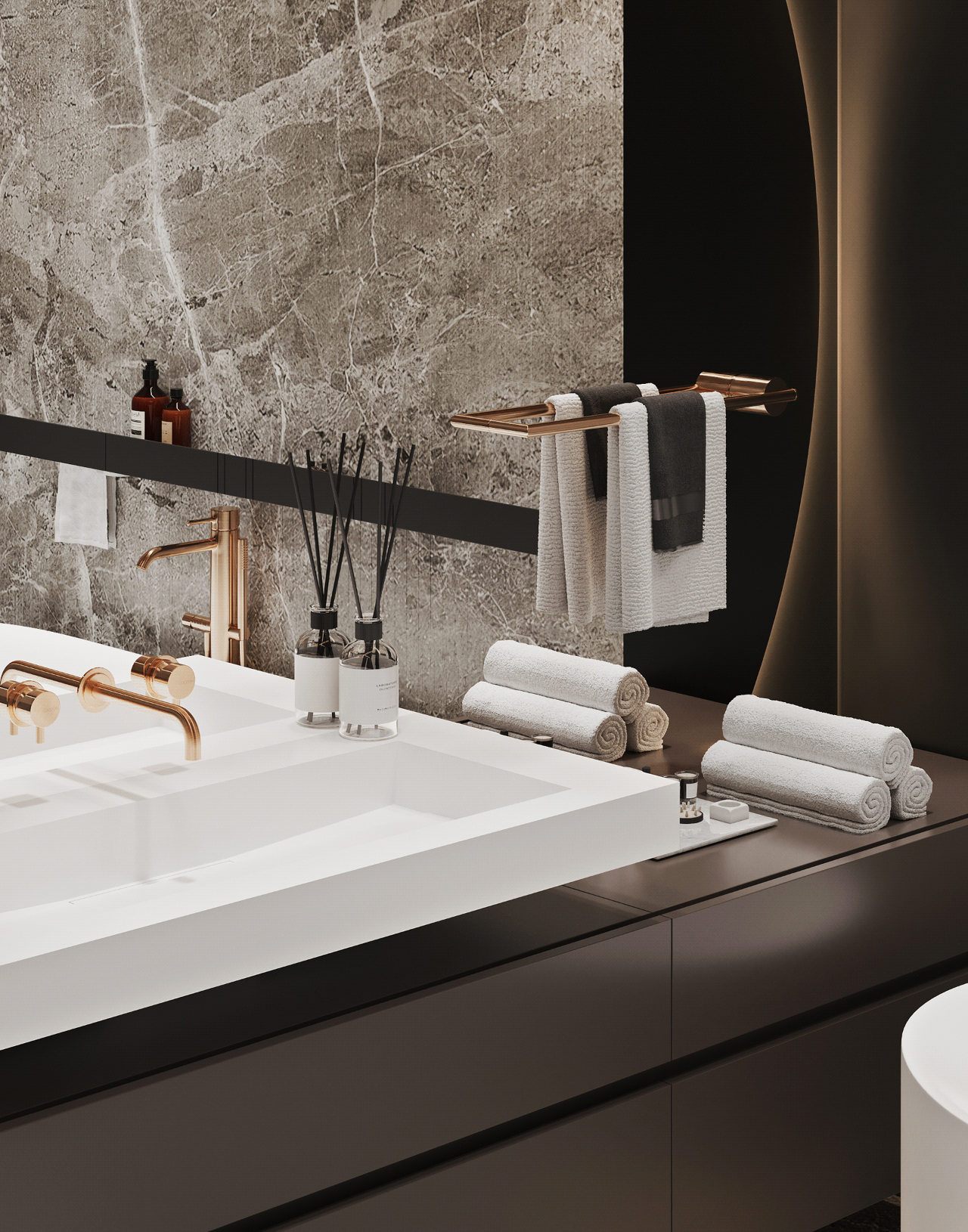 莫斯科顶层复式豪宅,现代风格演绎温馨高级生活-41