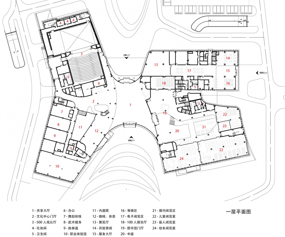 南通开发区公共文化中心丨中国南通丨同济大学建筑设计研究院（集团）有限公司-79