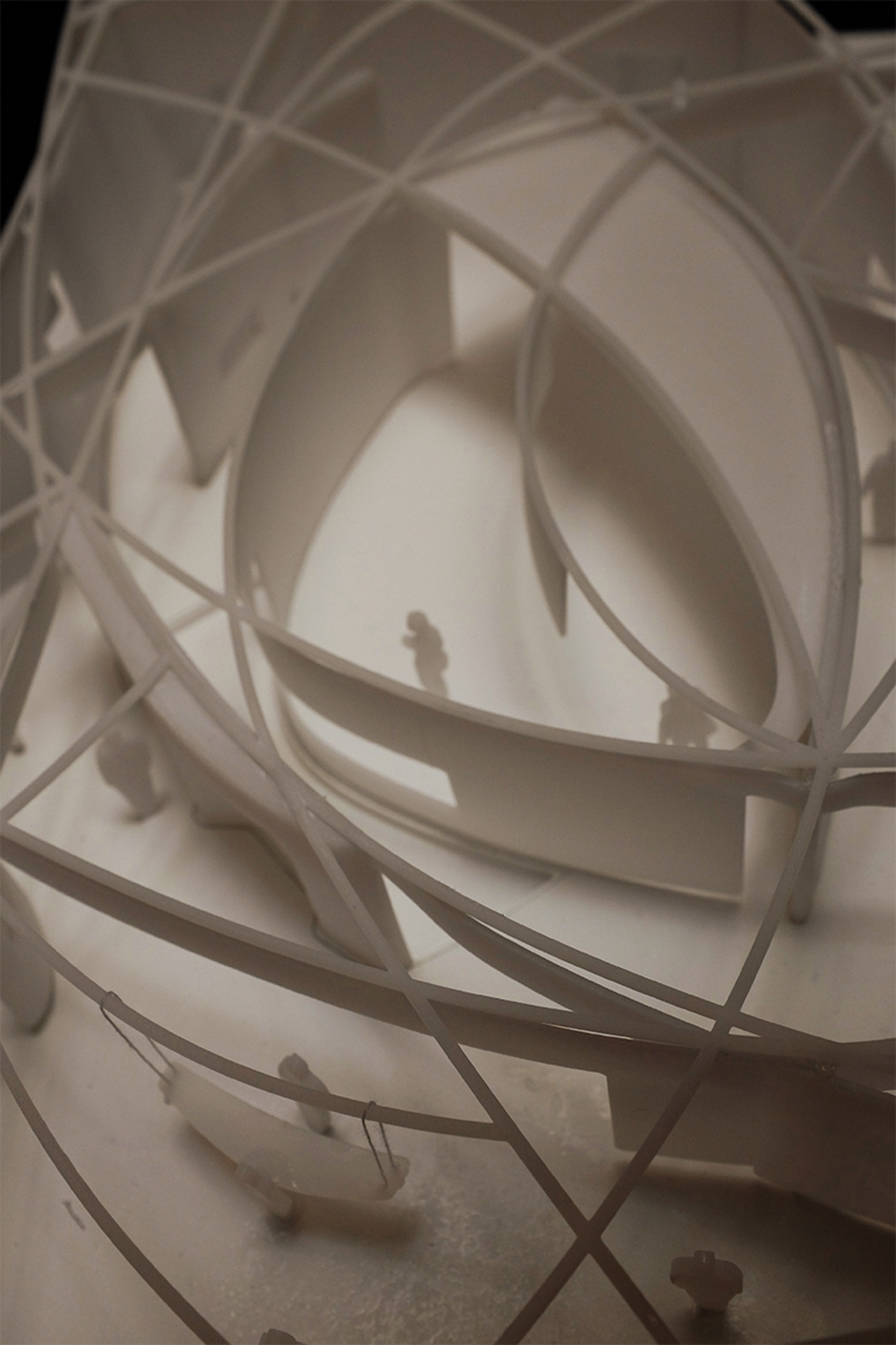 “悬浮毛毡”概念展厅，深圳/柔软的迷宫-41