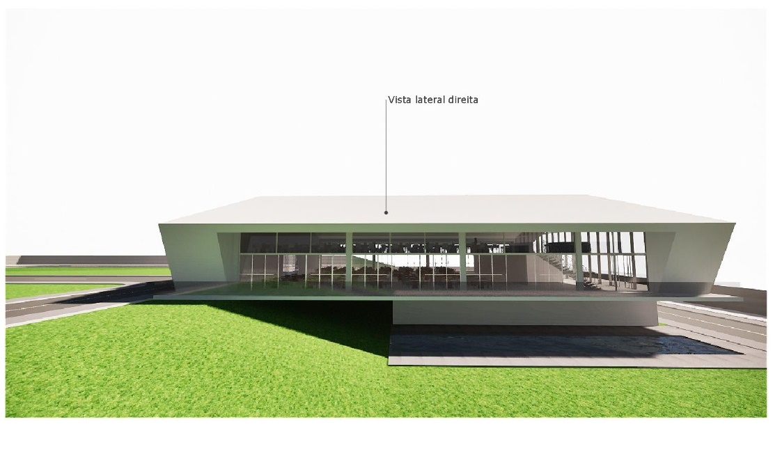 白色混凝土温馨派对空间丨Projeto Acadêmico-5