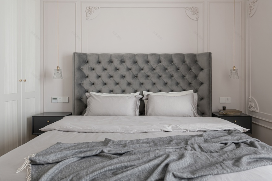 治愈系简法式风格住宅设计丨中国成都丨观白设计-48