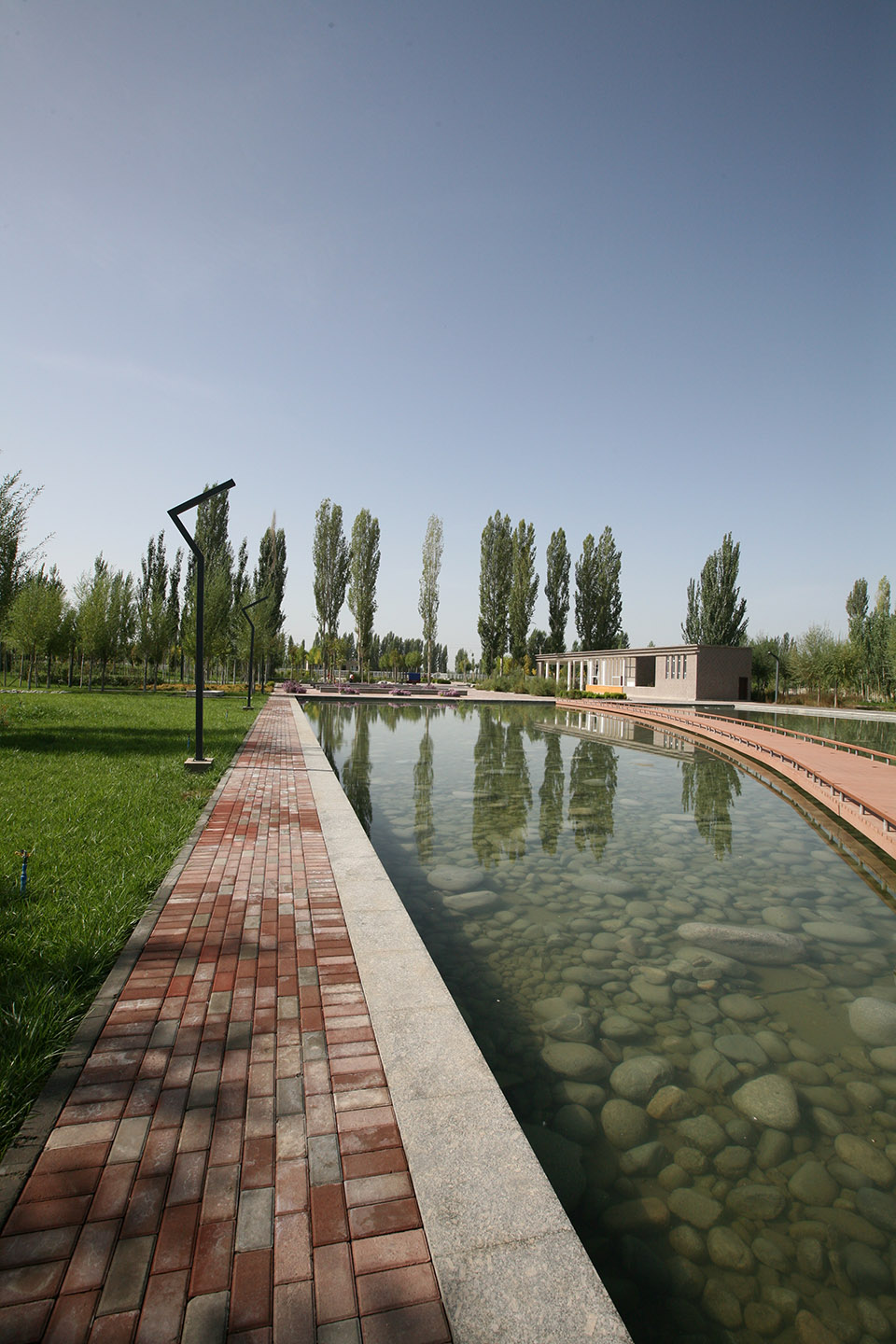 新疆巴州和硕团结公园/水与光的秩序-49