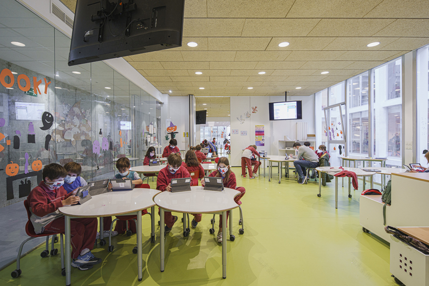 英国学校阿朗戈校区教室翻新设计-29
