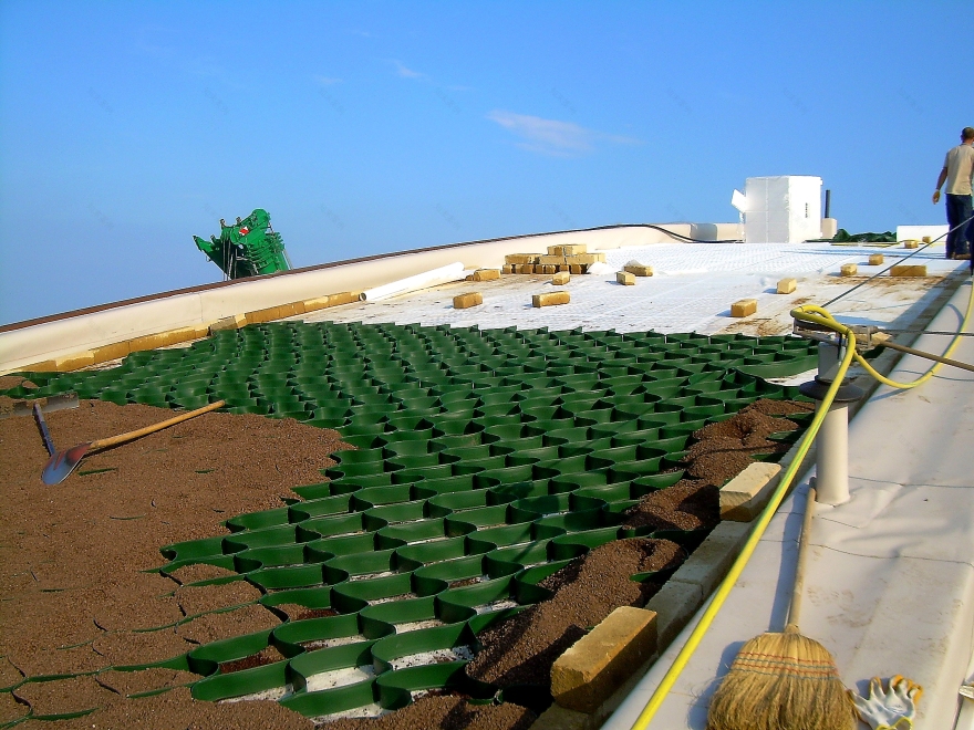 创新绿色斜坡屋顶-4