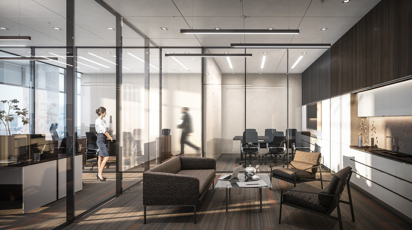 G Hub Residence // 3D Architectural Animation丨办公建筑丨Summyt Office // 3D Visualization-3