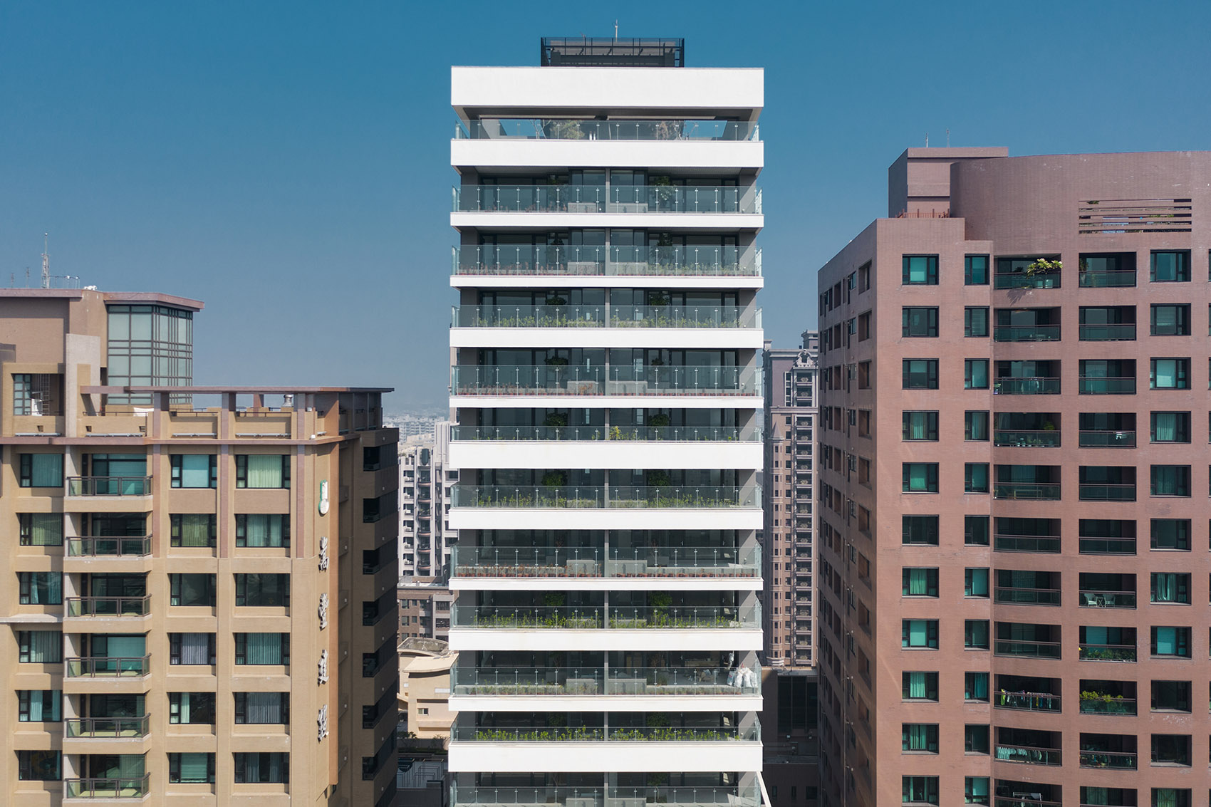 One More住宅楼，台湾/城市环境中的自然生活-17