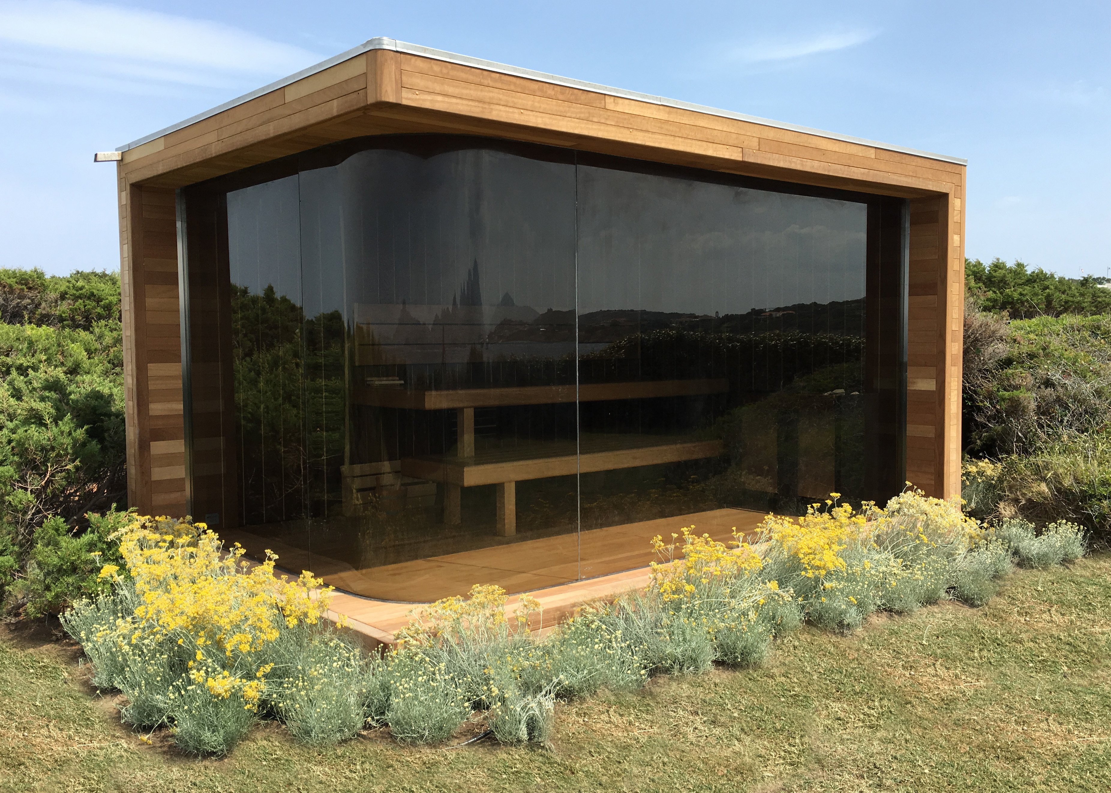 Sauna esterna, Porto Rotondo, Sardegna-0