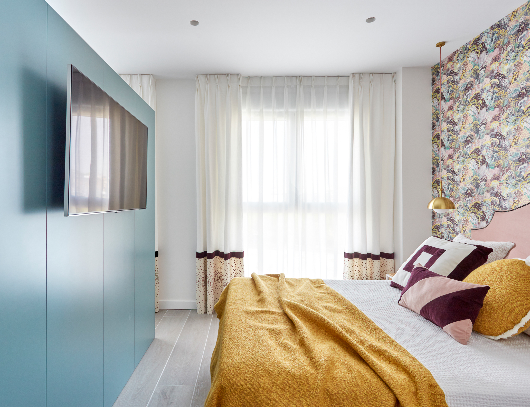 Madrid 公寓的彩色盛宴——Deleite Design 的室内设计佳作-11