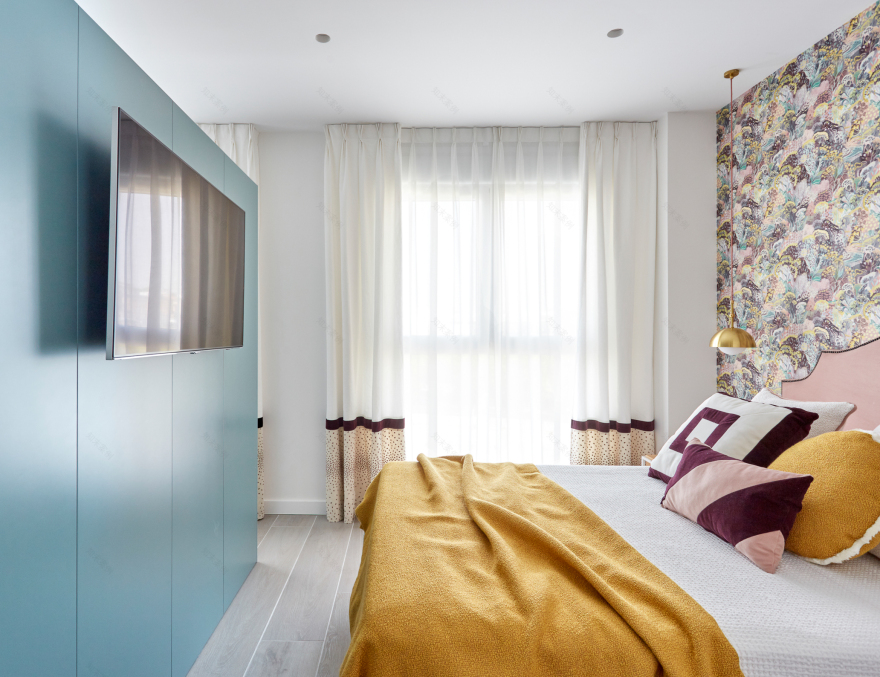 Madrid 公寓的彩色盛宴——Deleite Design 的室内设计佳作-11