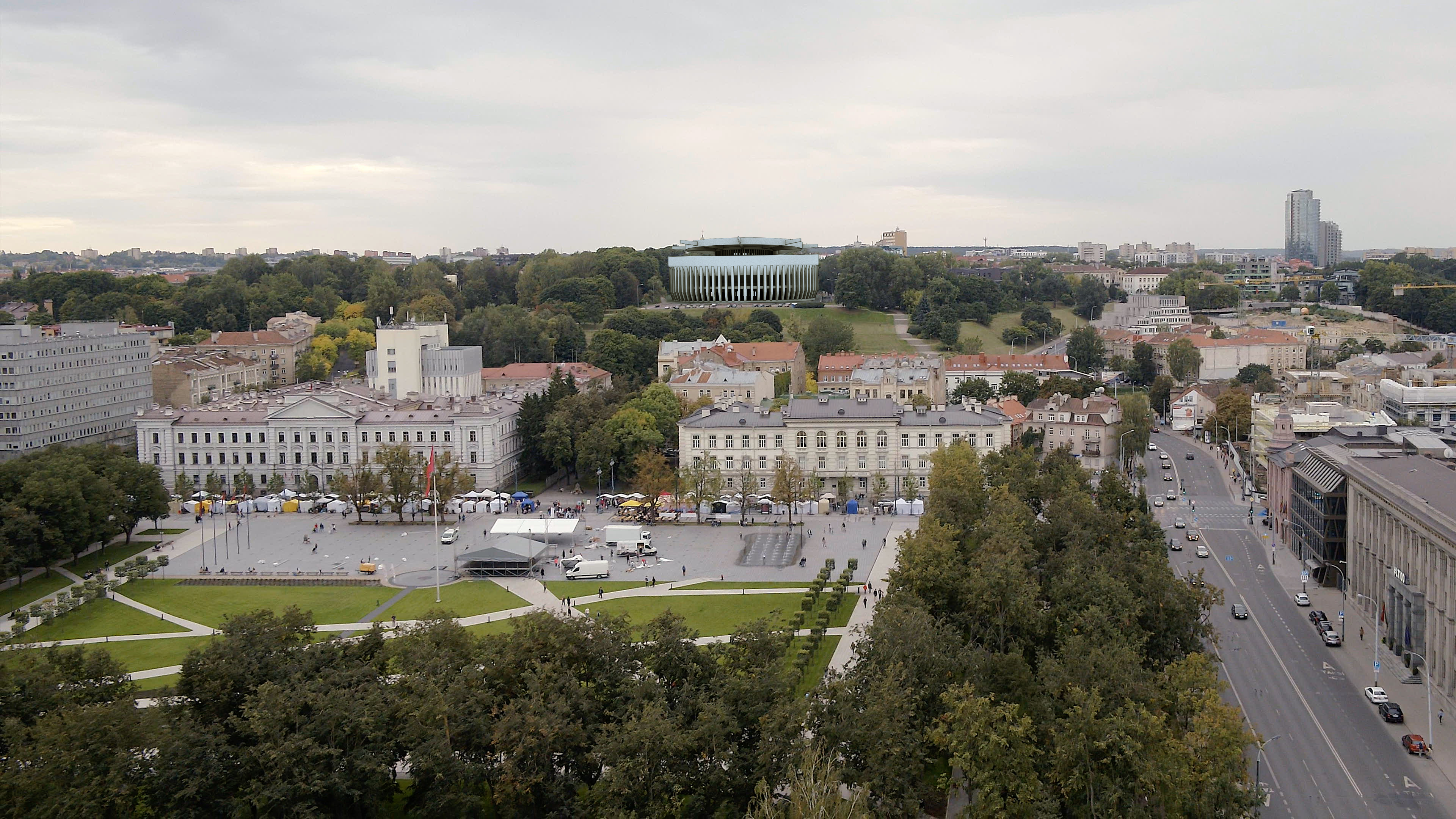 Vilnius 国家音乐厅“TAUTOS NAMAI”设计方案-7