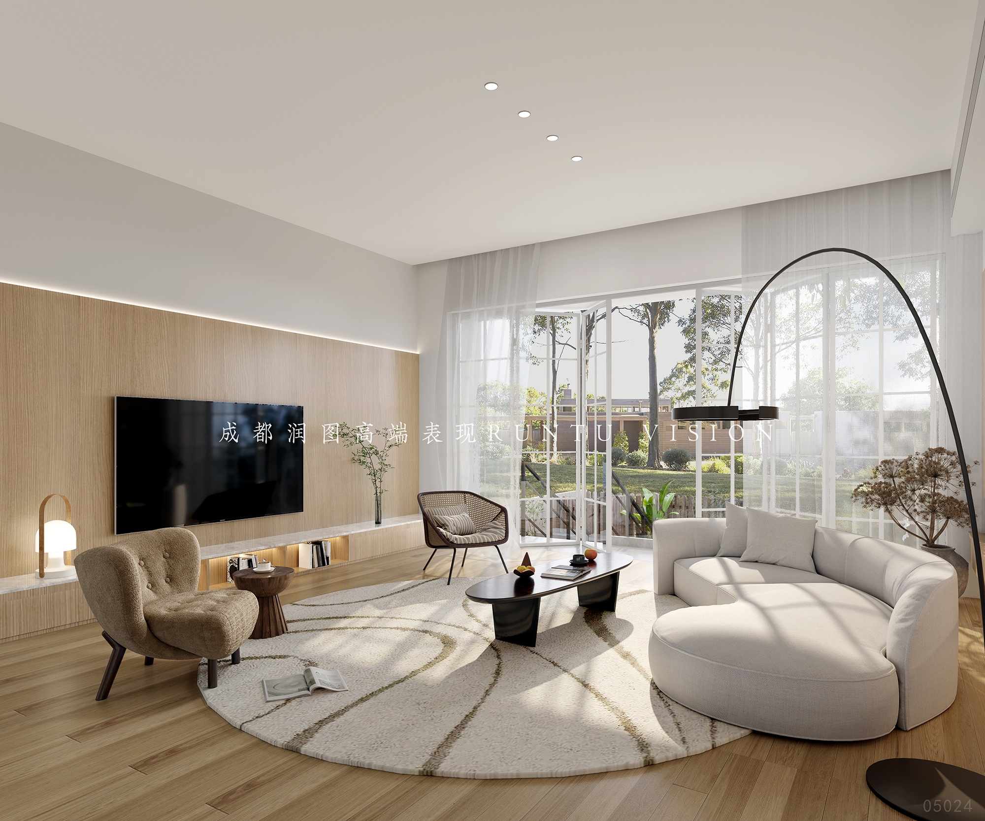 金色稻田家装设计丨中国成都丨润图设计-23