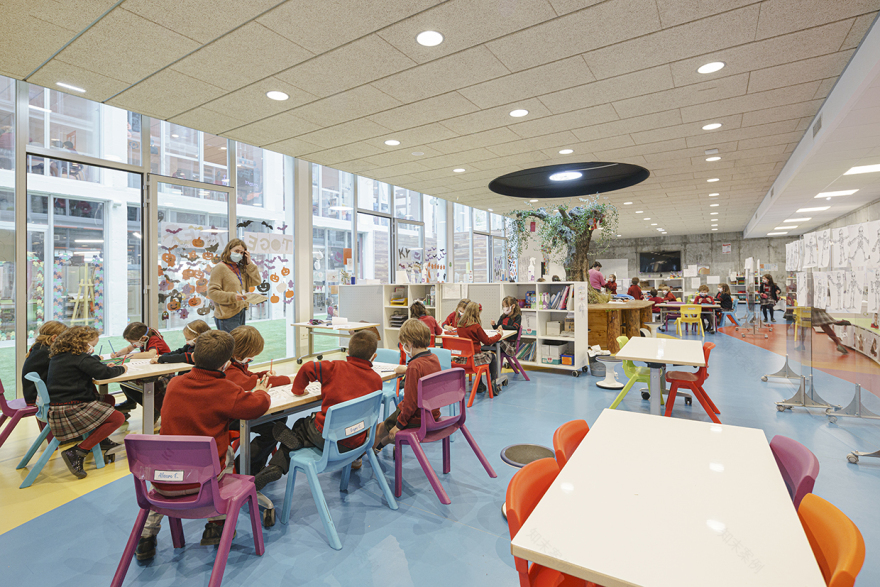 英国学校阿朗戈校区教室翻新设计-23