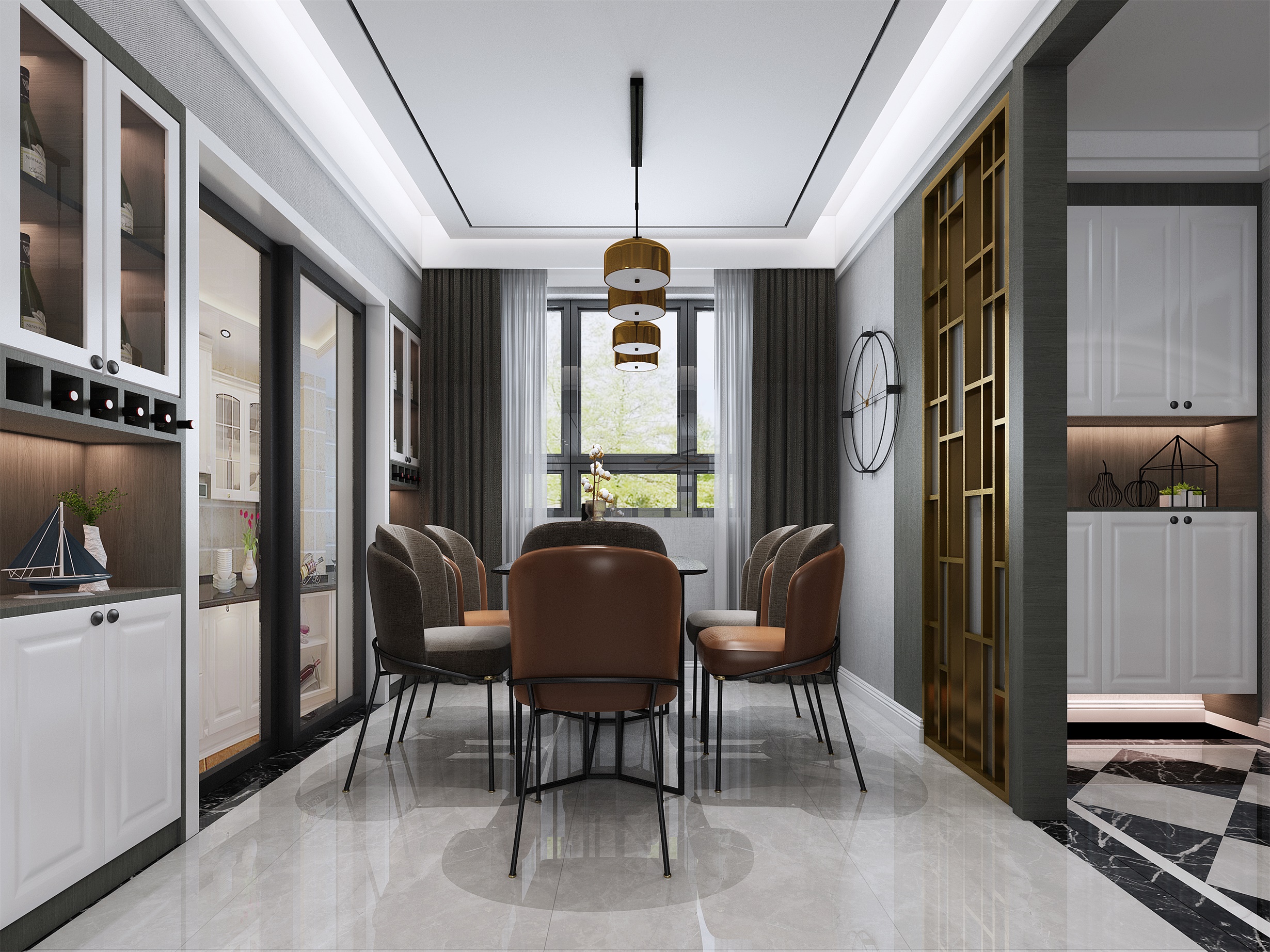 分享3套户型类似得现代-5