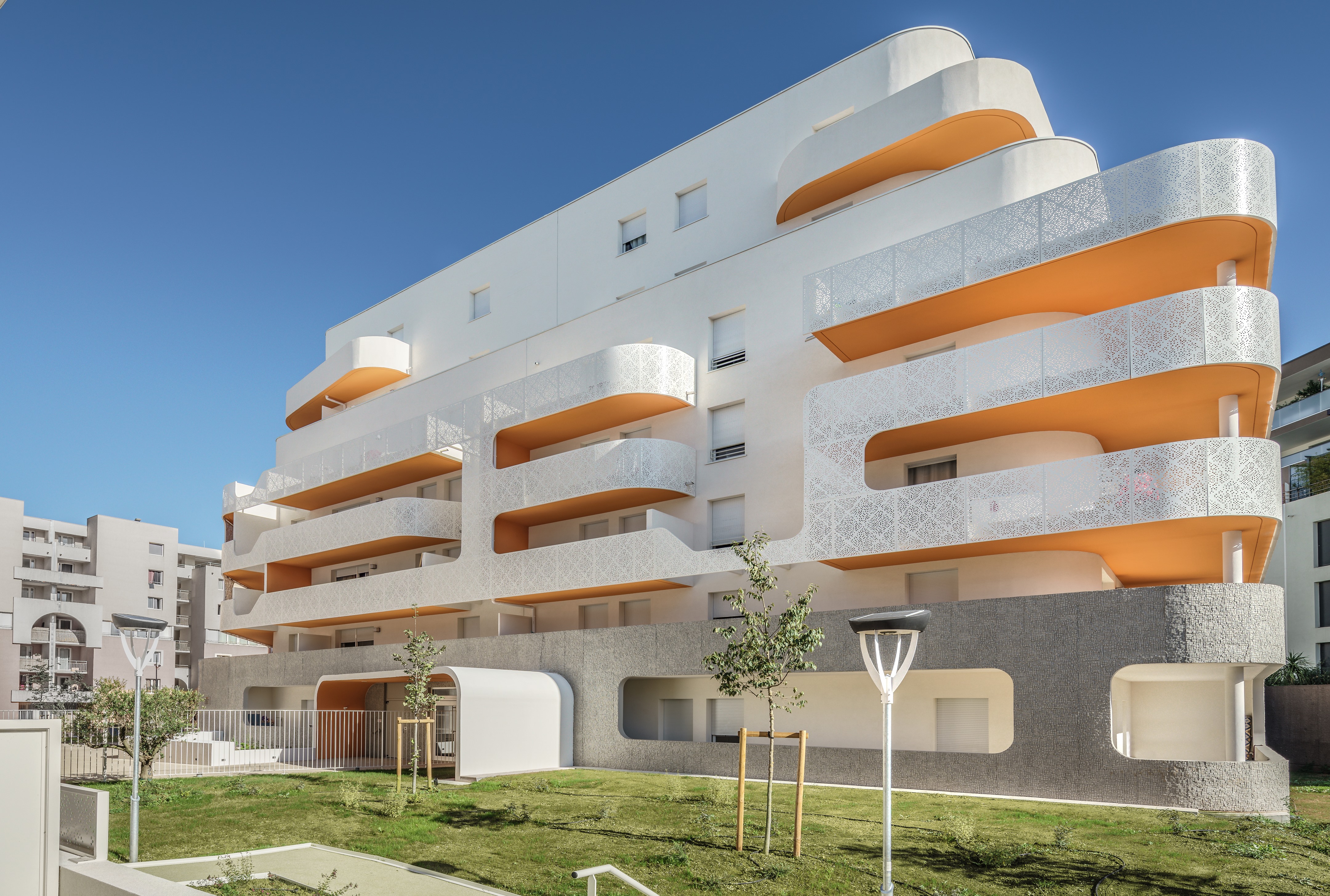 A+Architecture丨公寓建筑丨Résidence Philippides-1